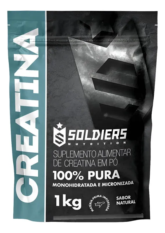Creatina Monohidratada 1kg Soldiers Nutrition