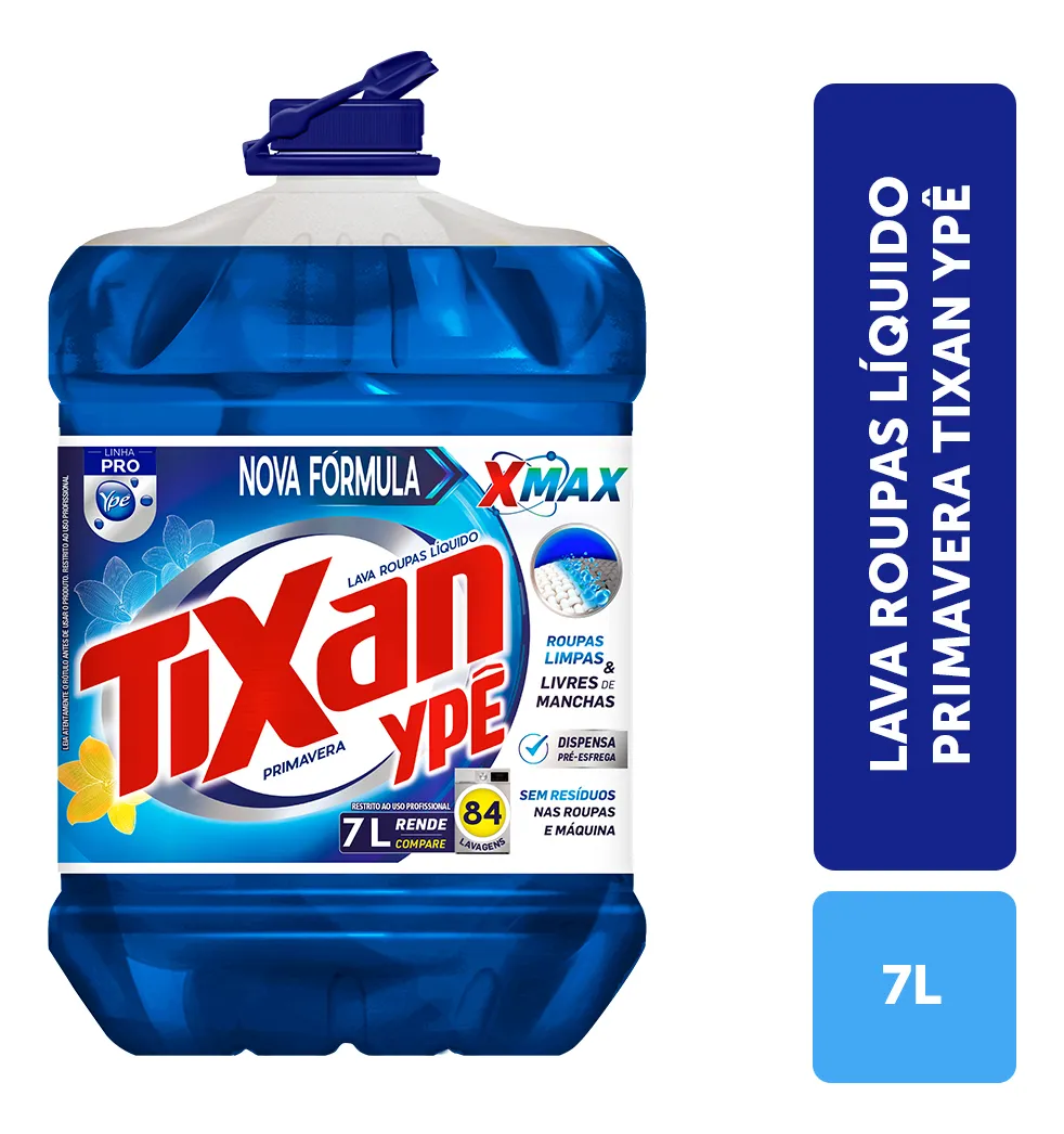 Lava Roupas Líquido Tixan Ypê Primavera