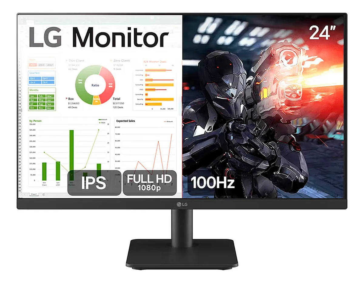 Monitor Gamer LG 24ms com Alta Performance