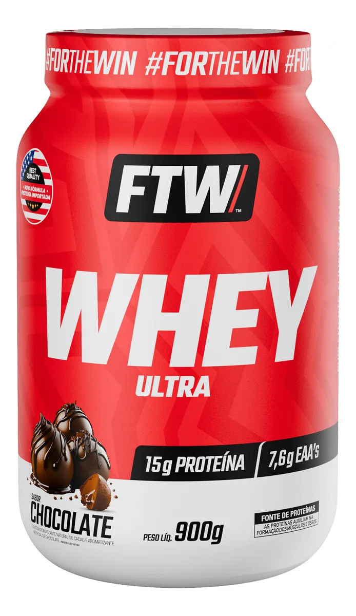 Whey Ultra Protein 900g Sabor Chocolate
